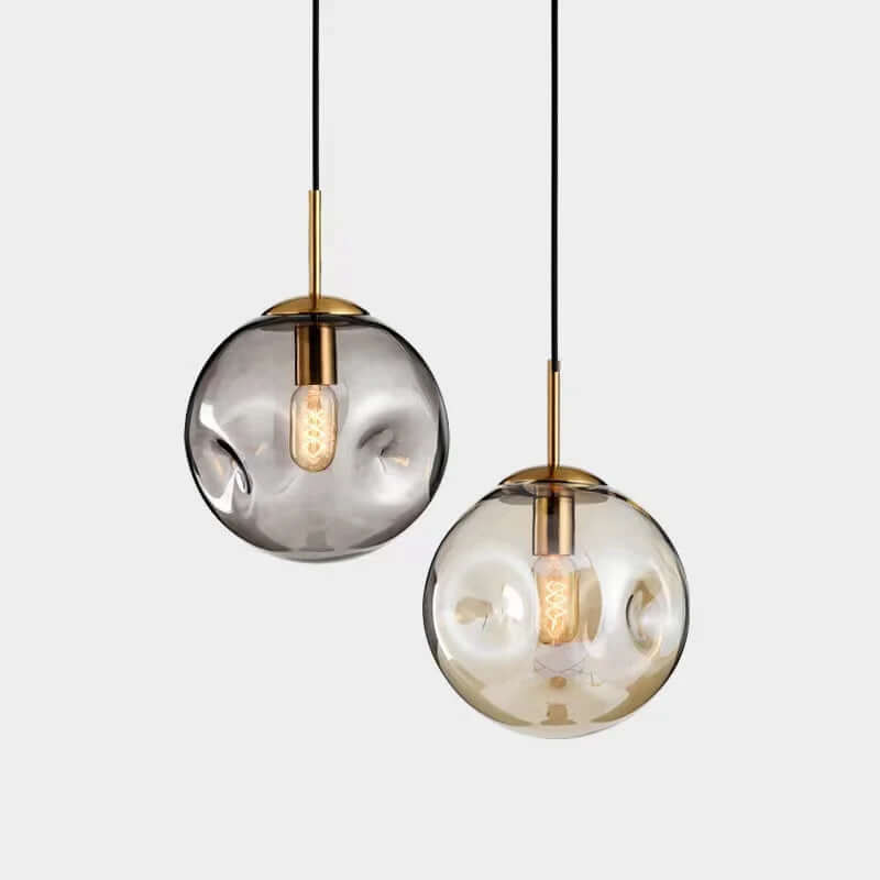 Brikey - Kugleformet Glas Pendel