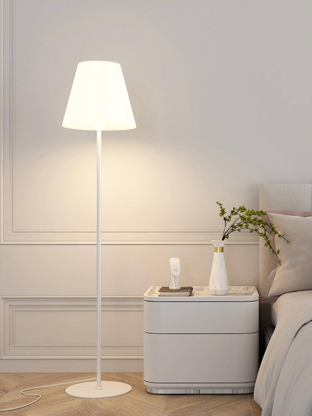 Moderne gulvlampe