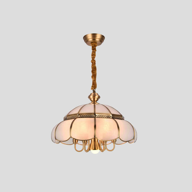 Nikkel Geometrisk Loftlampe Design