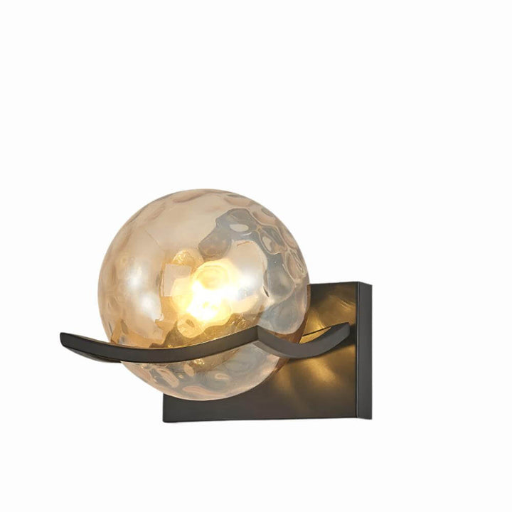 Moderne LED glasvæglampe