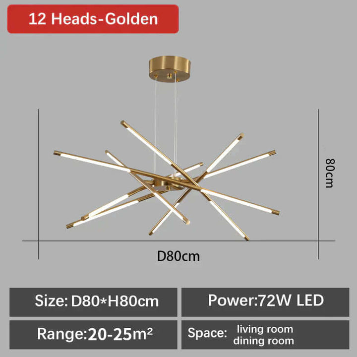 Moderne loftlampe funktionalitet