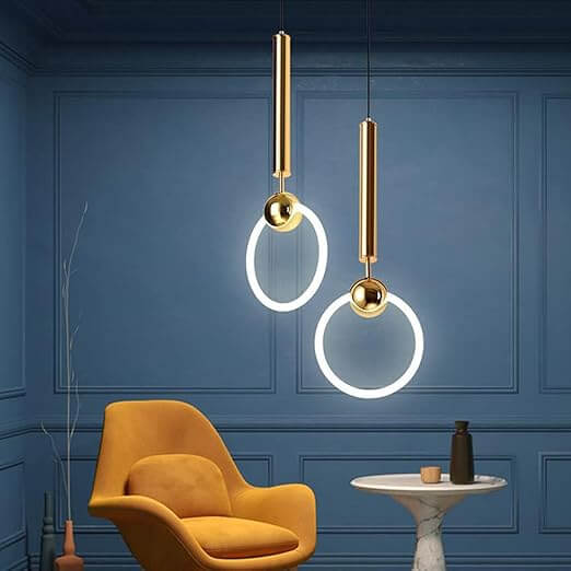 Moderne LED-pendellampe i skandinavisk stil