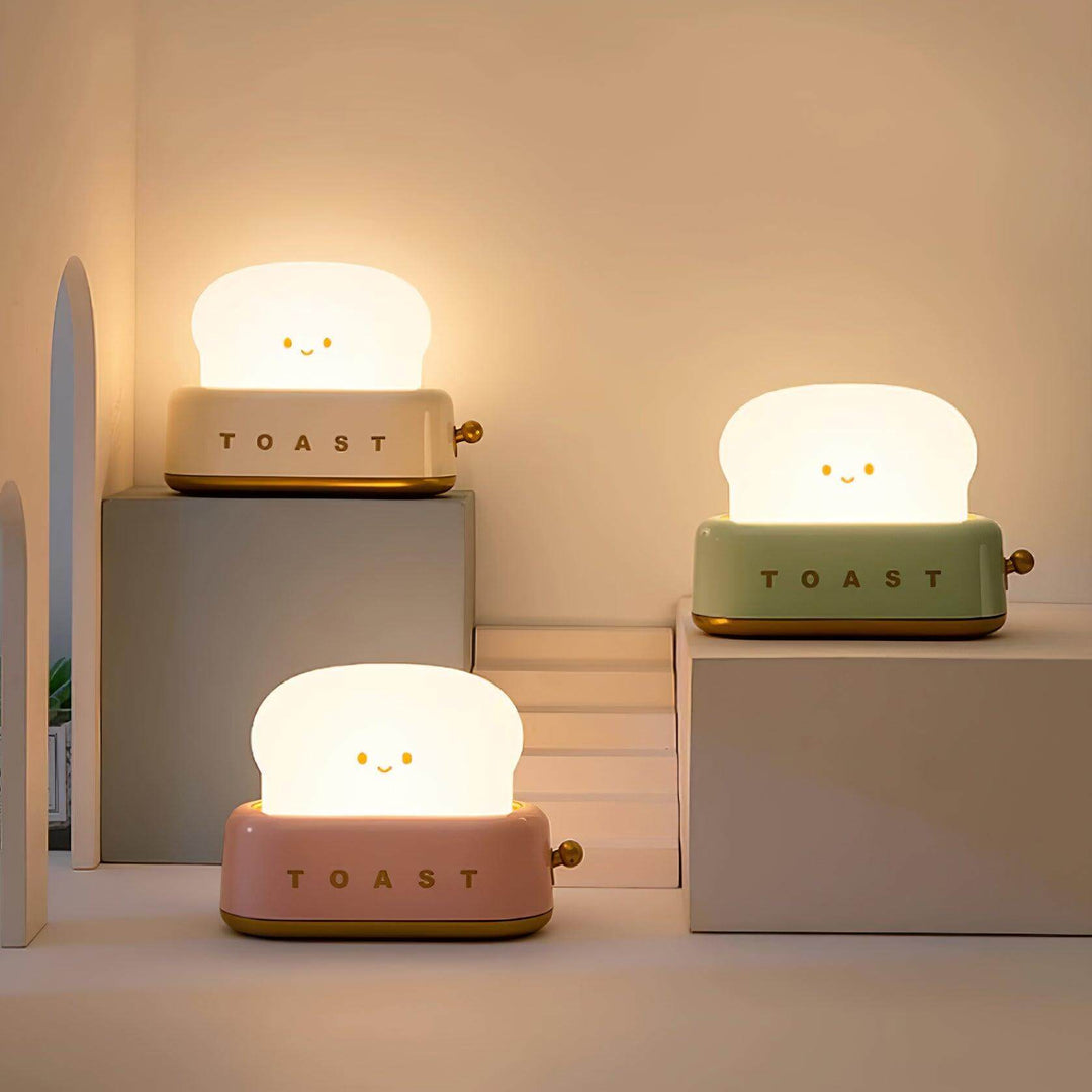 Lampe De Table Toaster Design (Pile Intégrée)