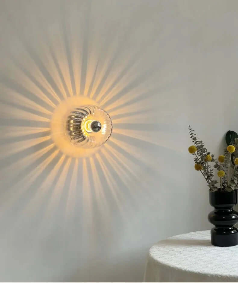 Nordisk Bauhaus væglampe