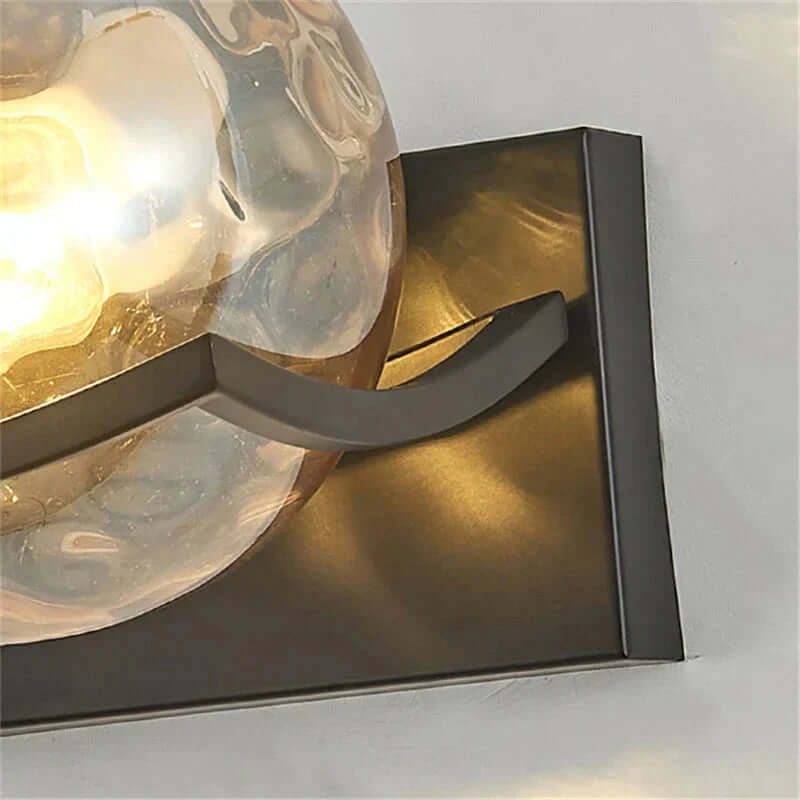 Moderne LED glasvæglampe