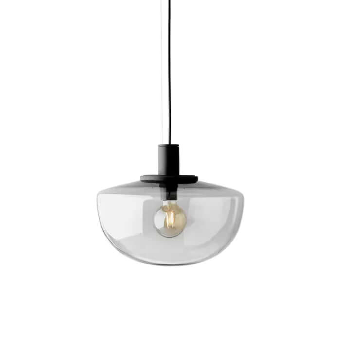 Moderne glas pendellampe