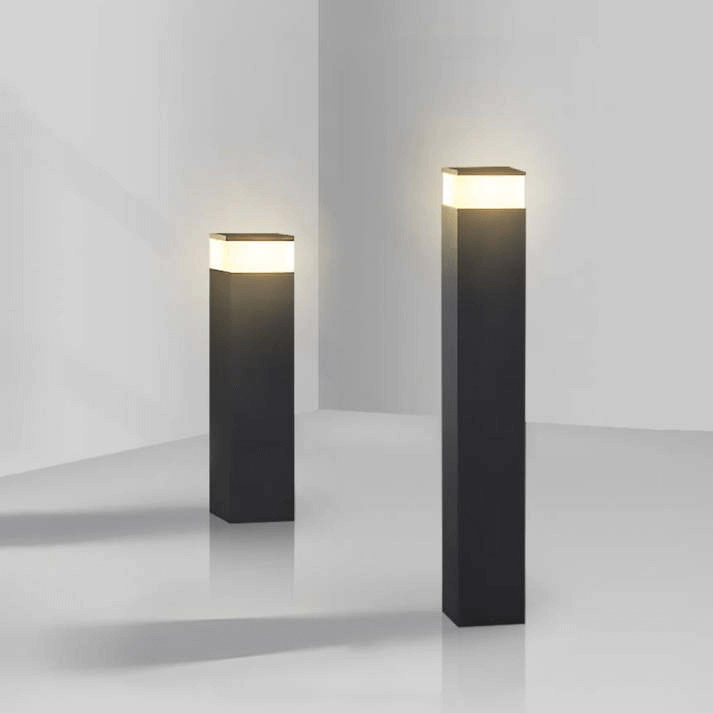 Moderne LED-udendørsarmatur i metal