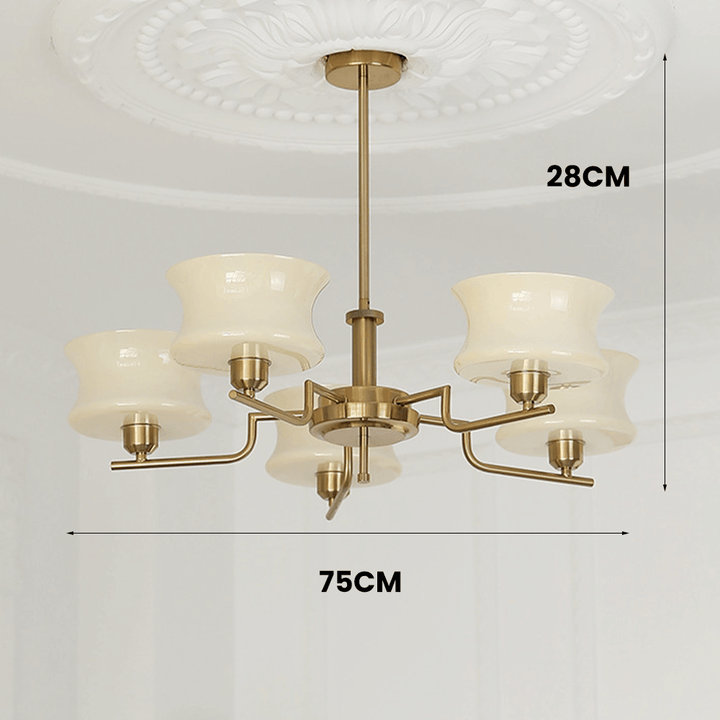 Vintage pendellampe til spisestuen