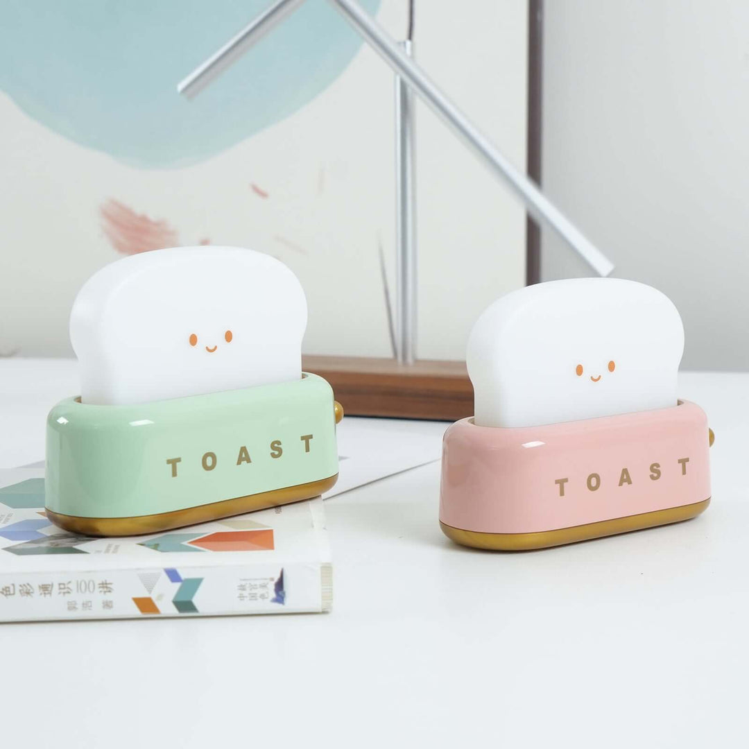 Bordlampe Toast-design (integreret batteri)
