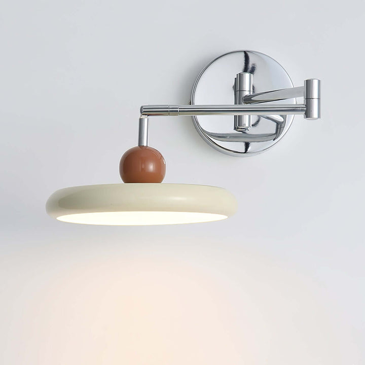 Justerbar Art Deco væglampe Lola