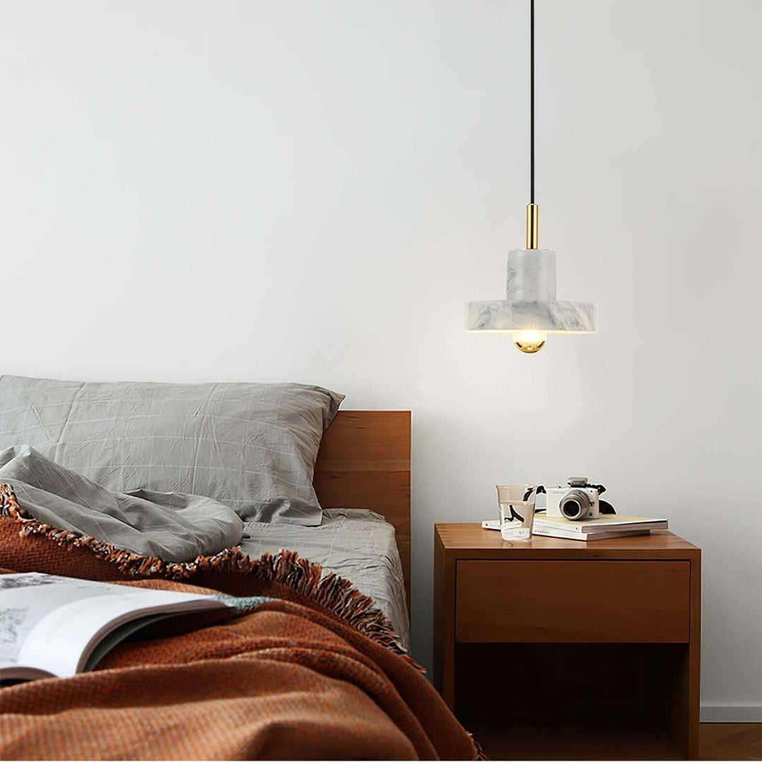 Marmoreret Aura Pendel Lampe