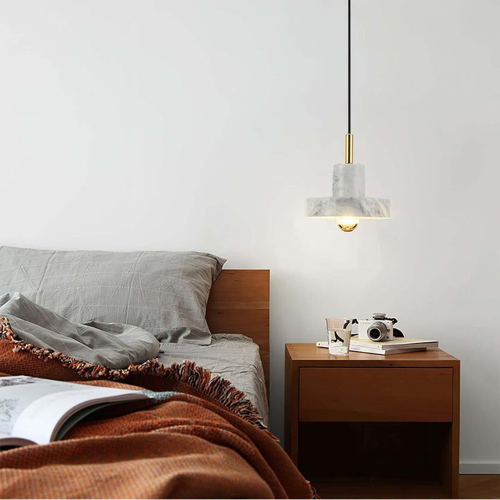 Marmoreret Aura Pendel Lampe