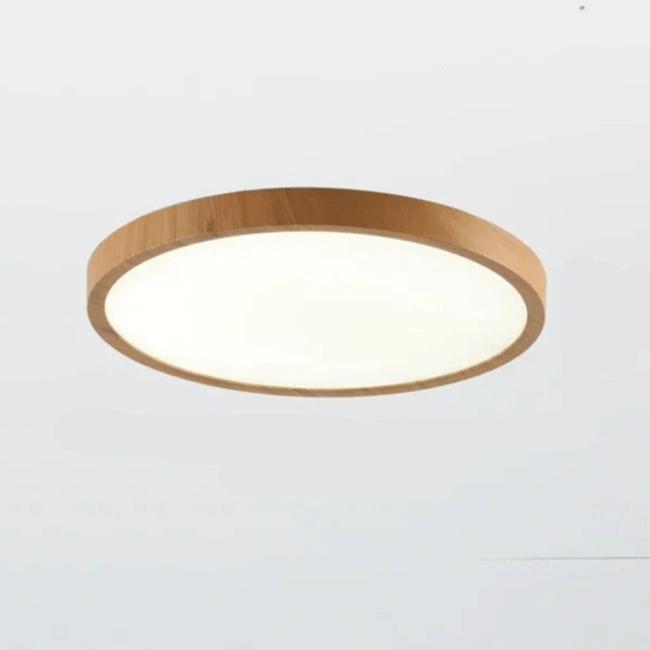 Flad Rund Loftlampe – Moderne LED-belysning