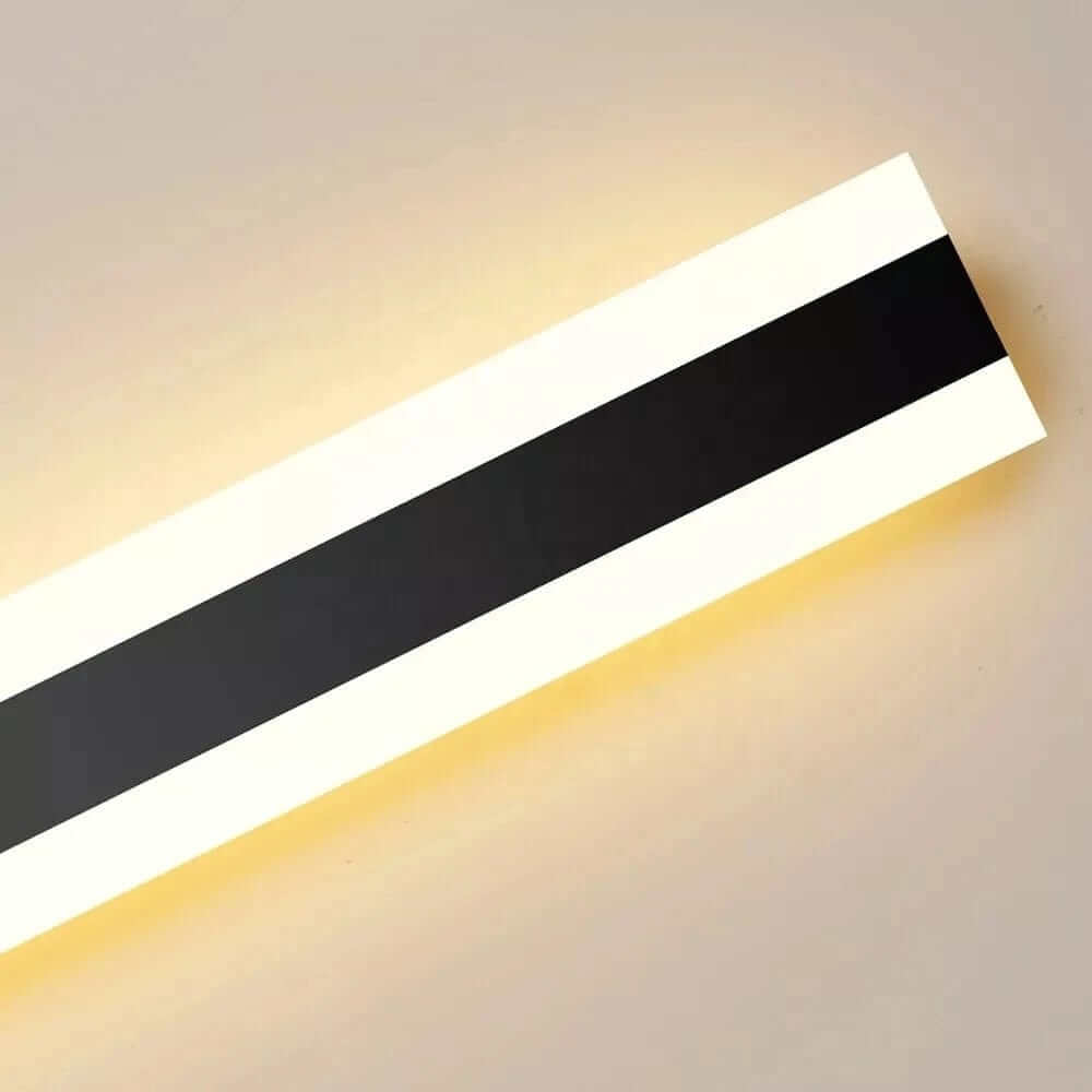 Moderne LED-væglampe - Stribet design