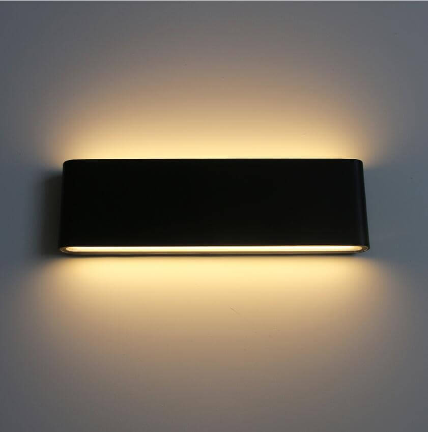 Moderni LED-ulkoseinävalaisin, vesitiivis, ylös-alas-valaistus