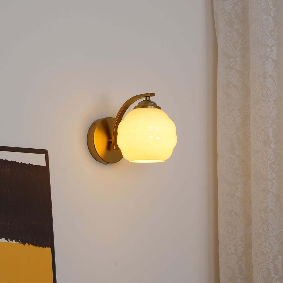 Vintage Art Deco Væglampe