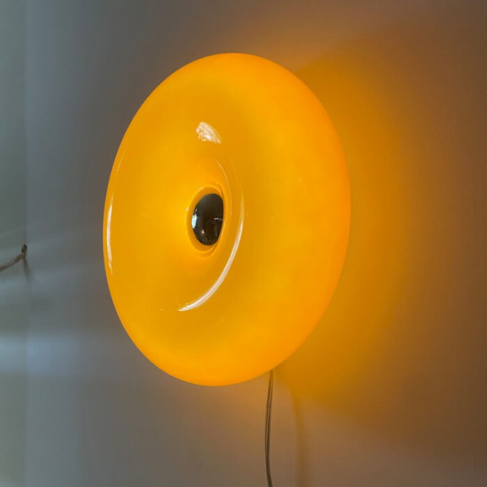 Bauhaus donut væg- og bordlampe