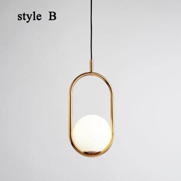 Glas Loft Pendel - Harmonisk Indendørs Belysning