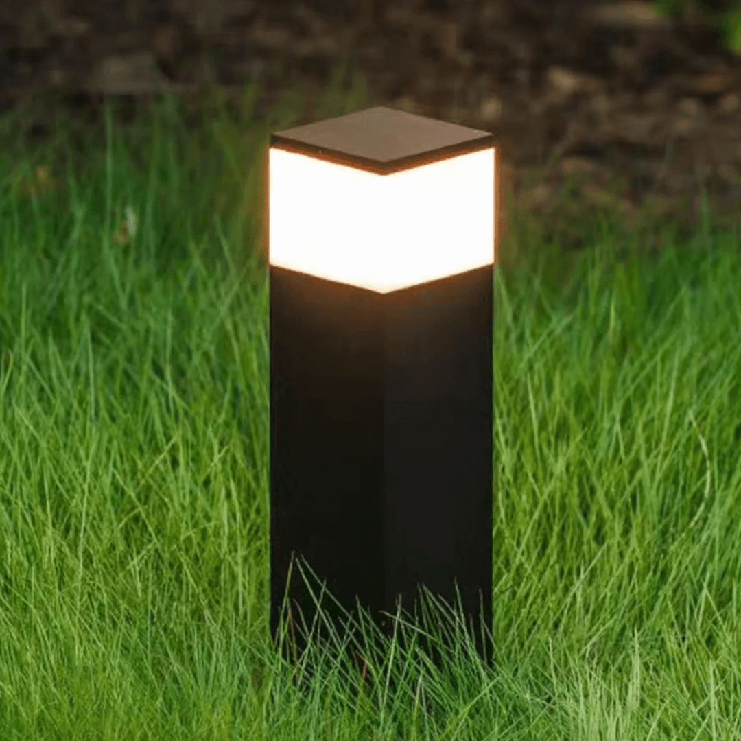 Moderne LED-udendørsarmatur i metal
