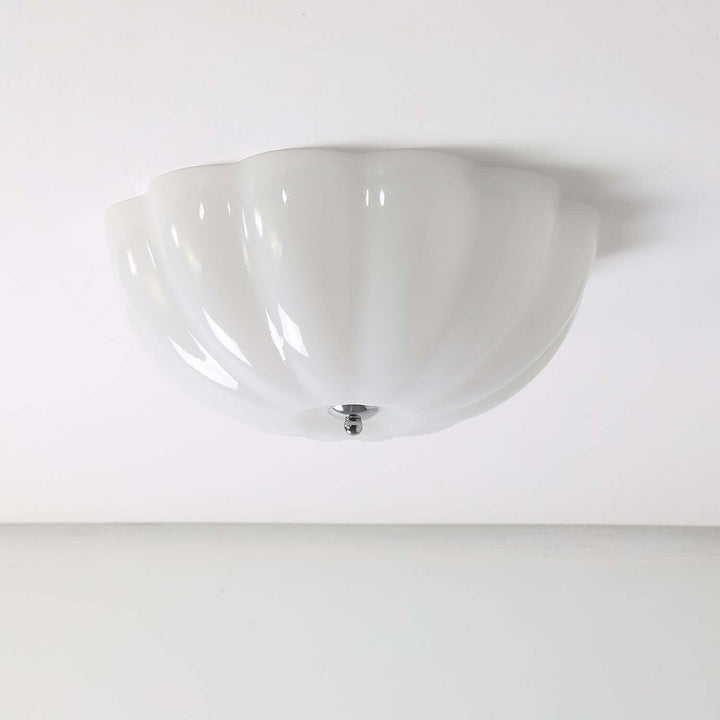 Moderne Opal Glas Loftlampe - Blødt og Diffust Lys