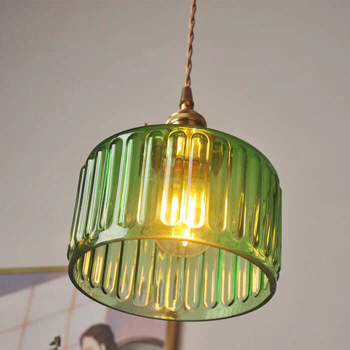 Vintage-stil glaspendel