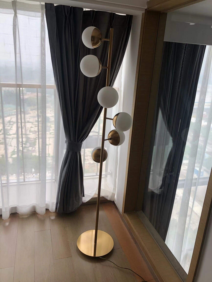 Doppler LED-trælampe