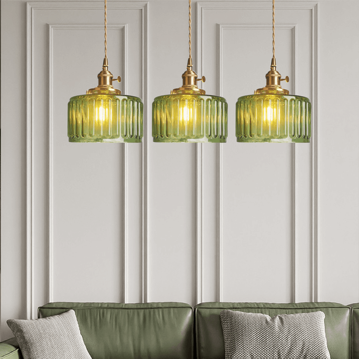 Vintage-stil glaspendel
