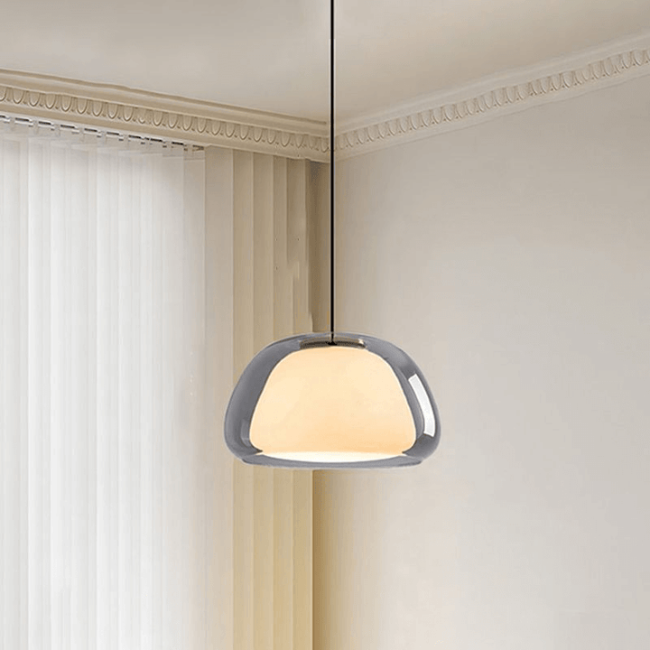 Moderne mælkeglas pendel - Stilfuld lampe til hjemmet
