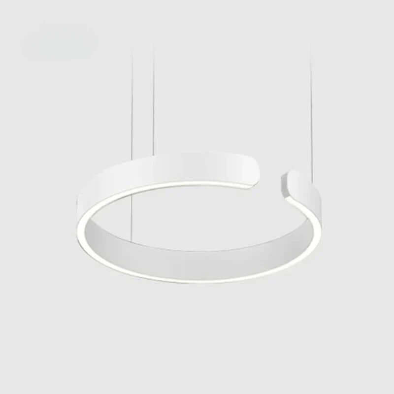 Moderne LED-cirkel loftlampe - stilfuld belysning til hjemmet