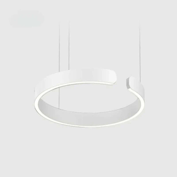 Moderne LED-cirkel loftlampe - stilfuld belysning til hjemmet