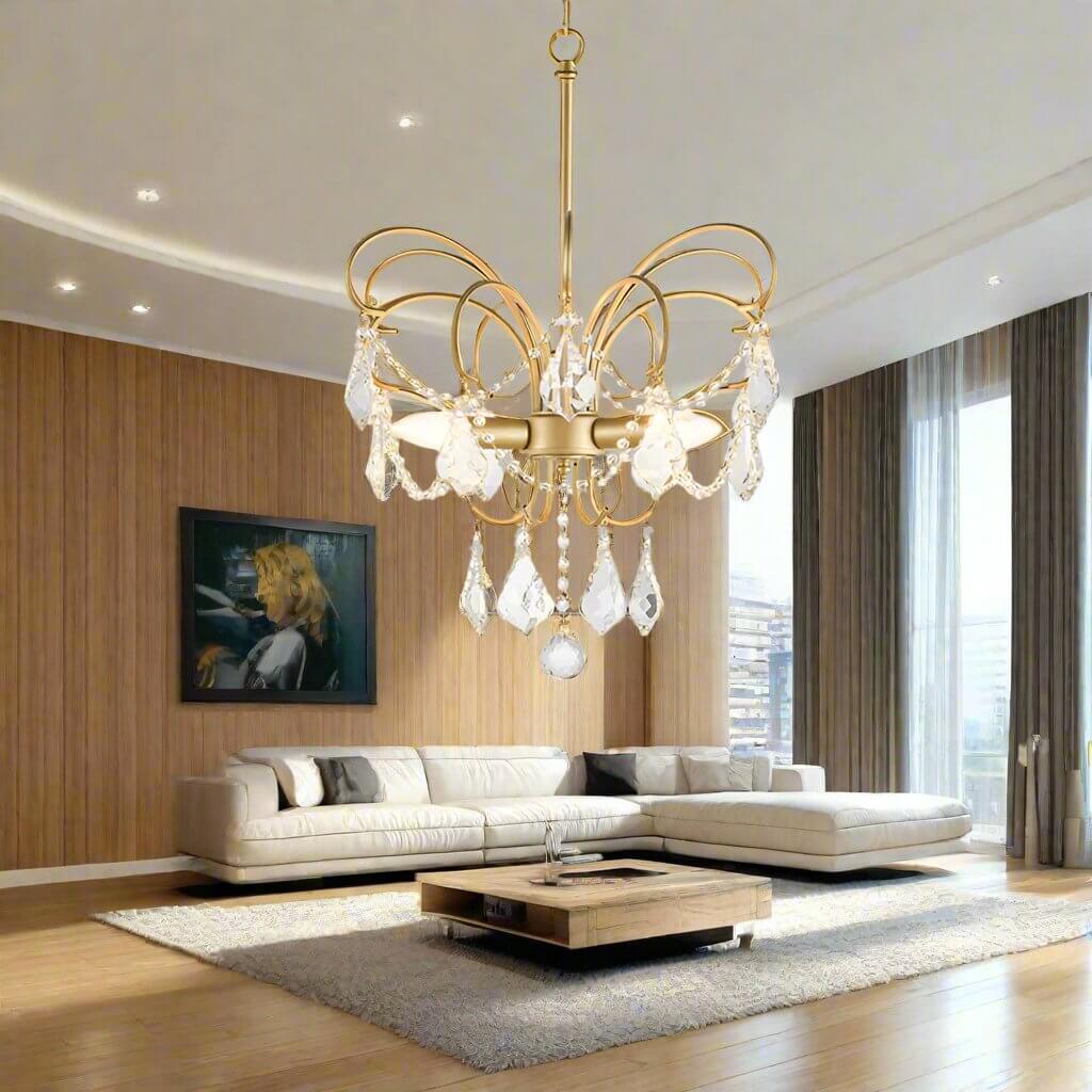 Lustre De Salon En Forme De Papillon