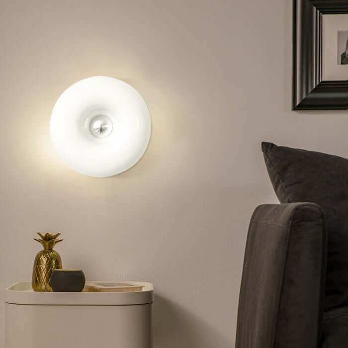 Bauhaus donut væg- og bordlampe