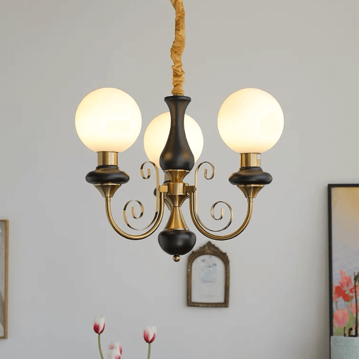 Moderne kreativ Onyx loftslampe