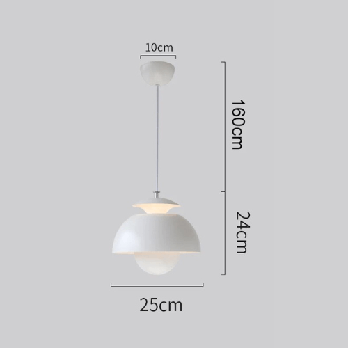 Nordisk moderne LED-pendellampe