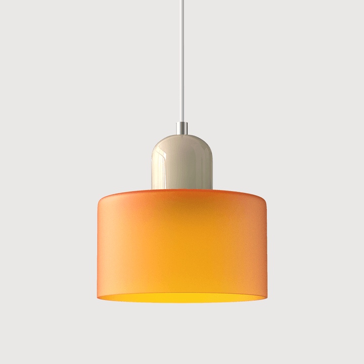 Moderni lasinen Bauhaus-tyylinen riippuvalaisin