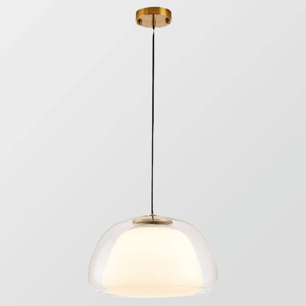 Moderne mælkeglas pendel - Stilfuld lampe til hjemmet