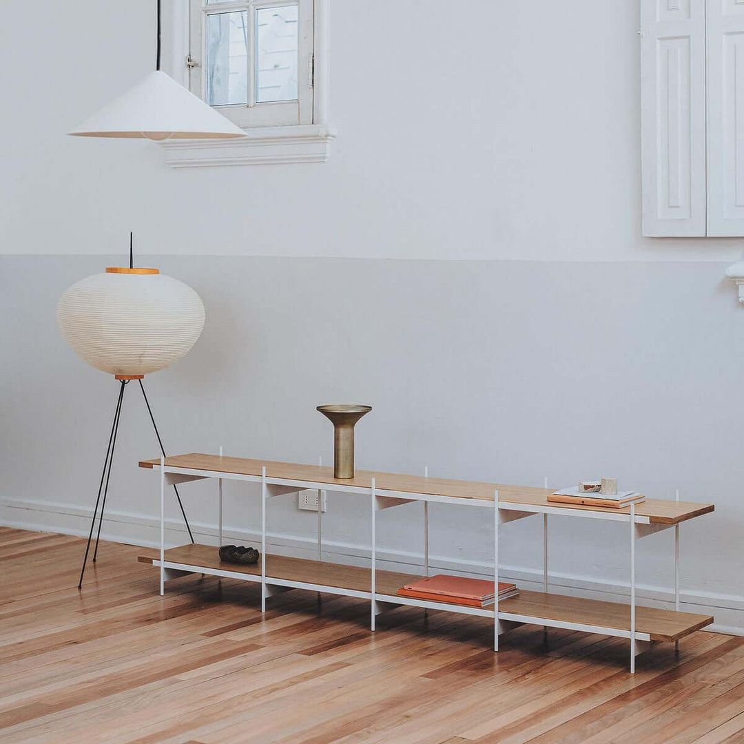 Lampadaire En Papier De Riz