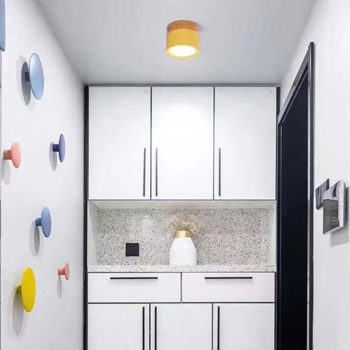 Moderne LED-loftslampe til gangen
