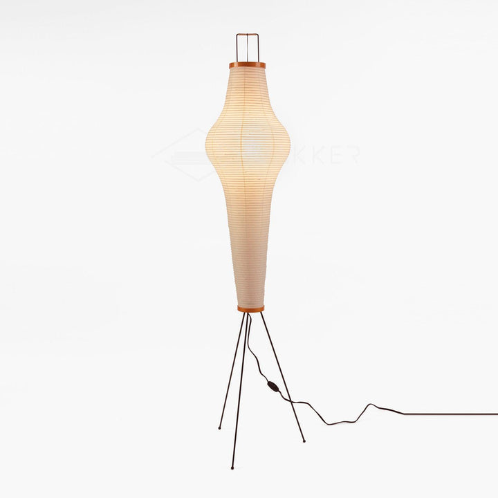 Lampadaire En Papier De Riz