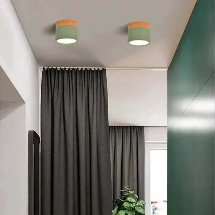 Moderne LED-loftslampe til gangen
