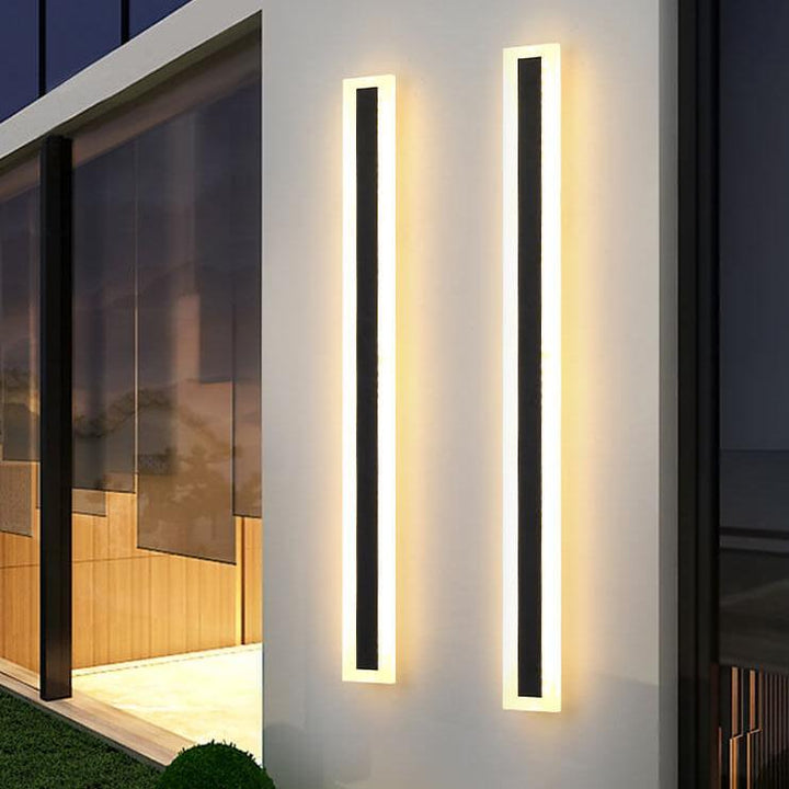 Moderni LED-seinävalaisin ulkokäyttöön