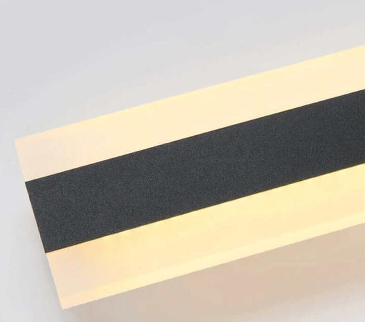 Moderne LED-væglampe - Stribet design