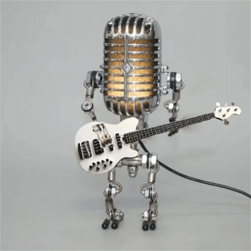 Guitar Lampe - Bordlampe med guitar-tema