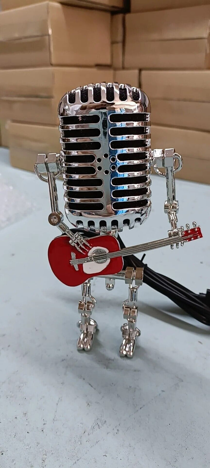 Guitar Lampe - Bordlampe med guitar-tema