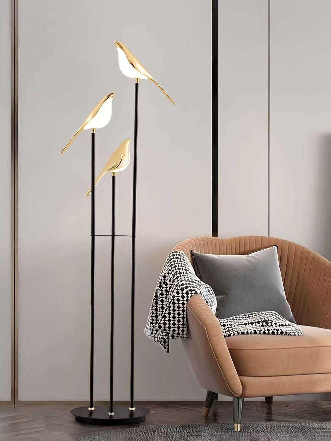 Magpie Perch Lampe Torchère Lampadaire