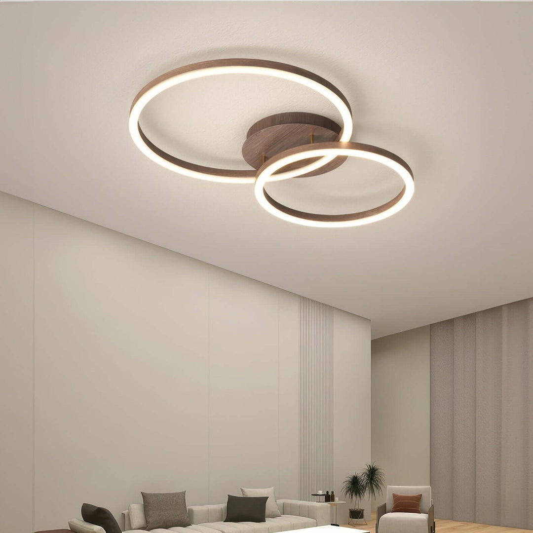 Elegant ring loftlampe