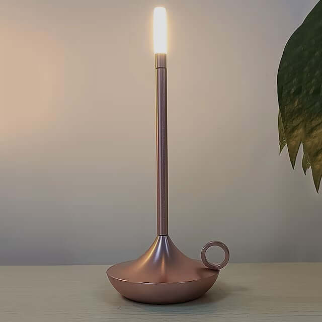 Moderne Bordlampe - Dæmpbar LED-belysning