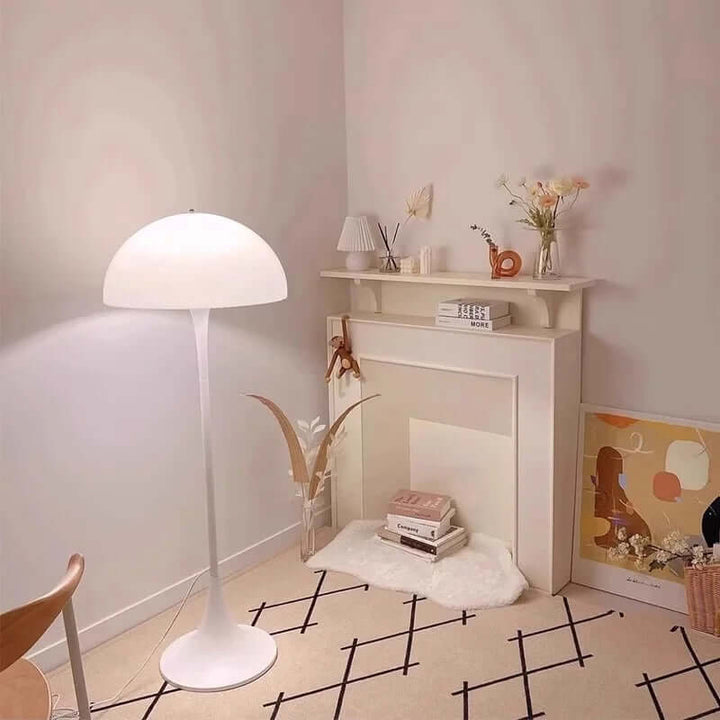 LED svamp gulvlampe med skandinavisk design