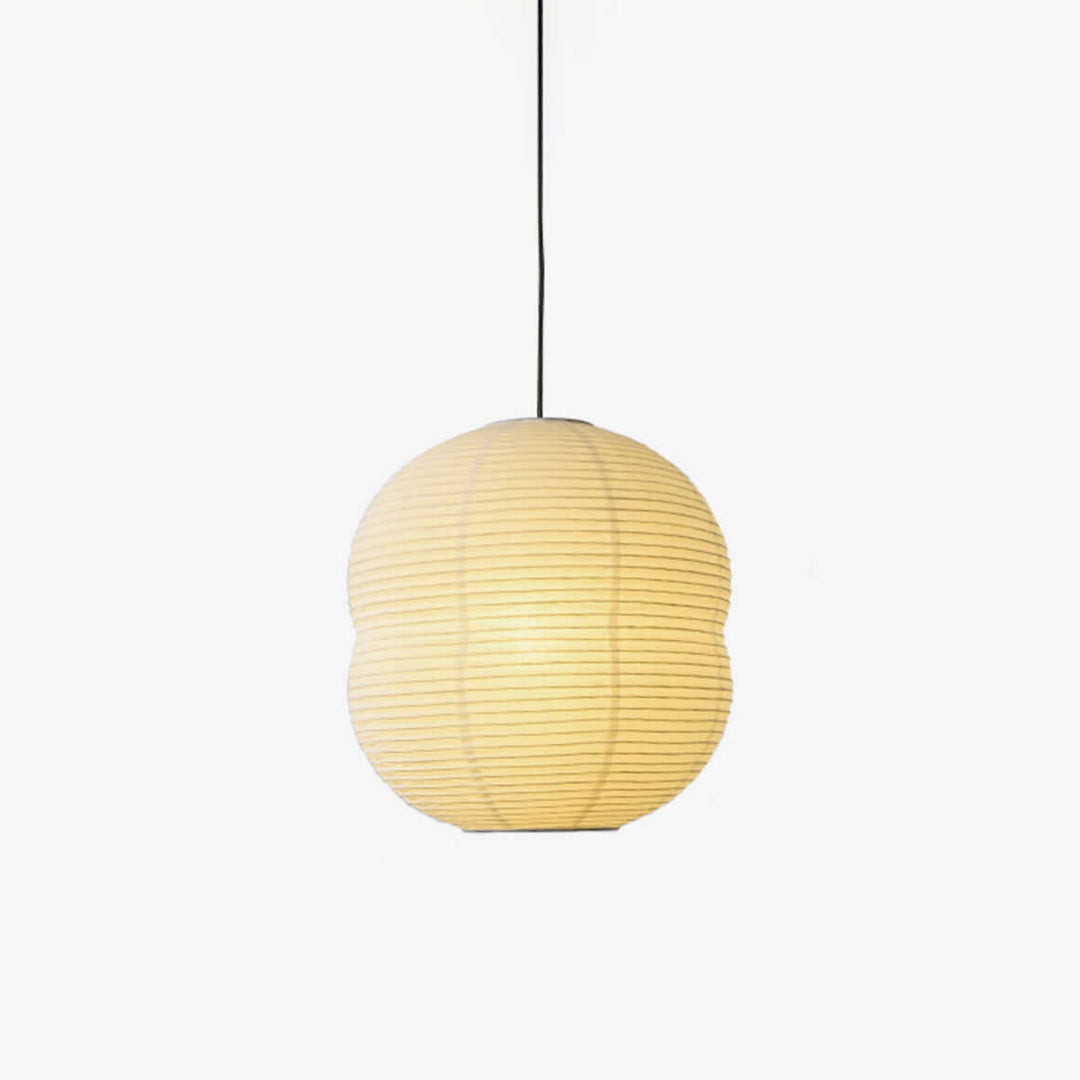 Minimalistisk papirslampe til ophæng