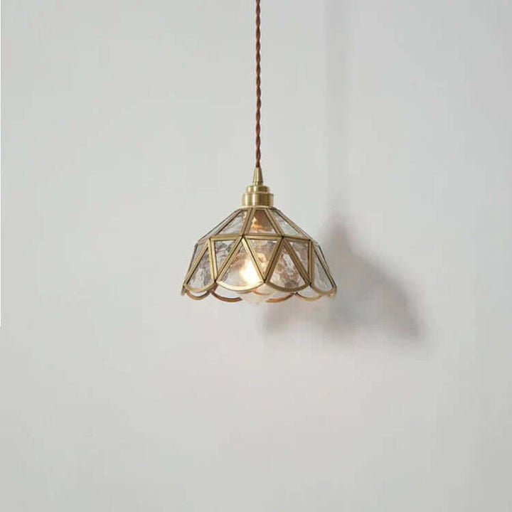 Messing & Glas Pendellampe - Moderne Indretningsbelysning